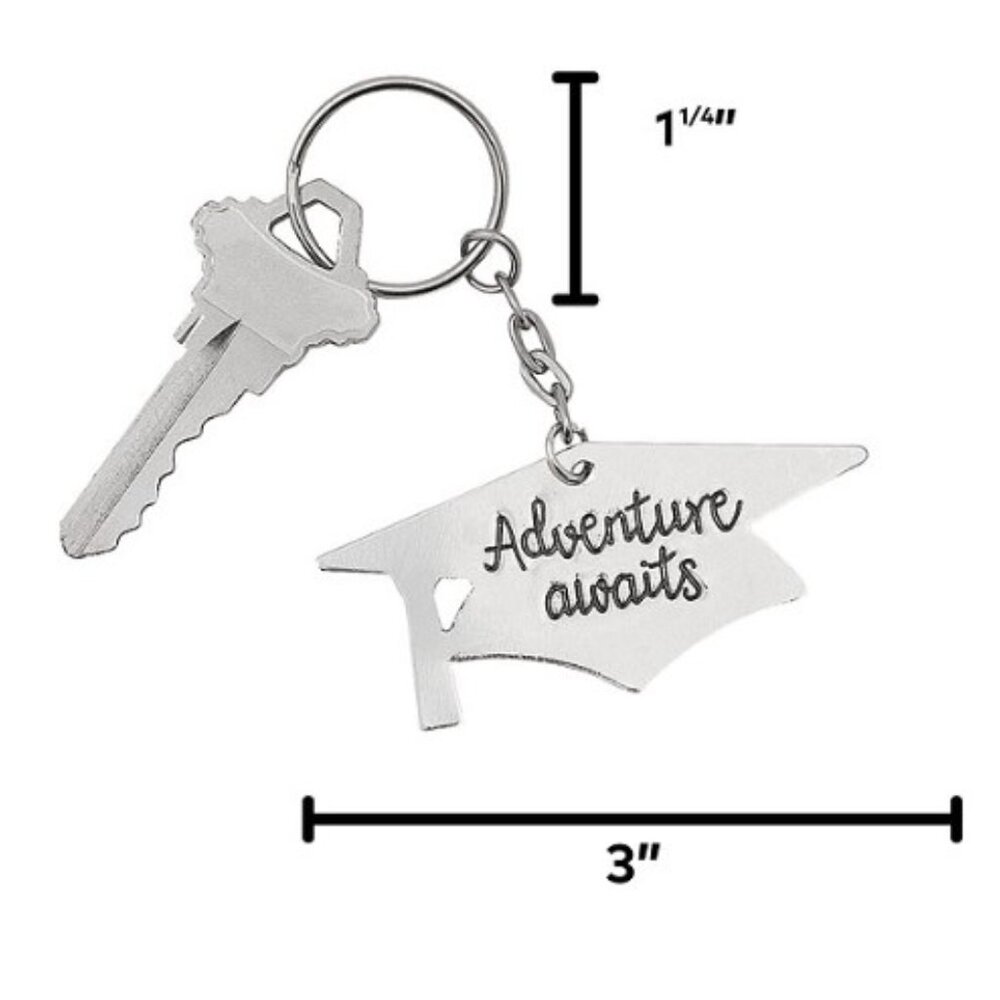 Graduation Key Ring - Picture 2 of 3